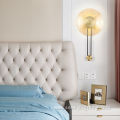LED Glass Plate Modern Wall Lamp Design